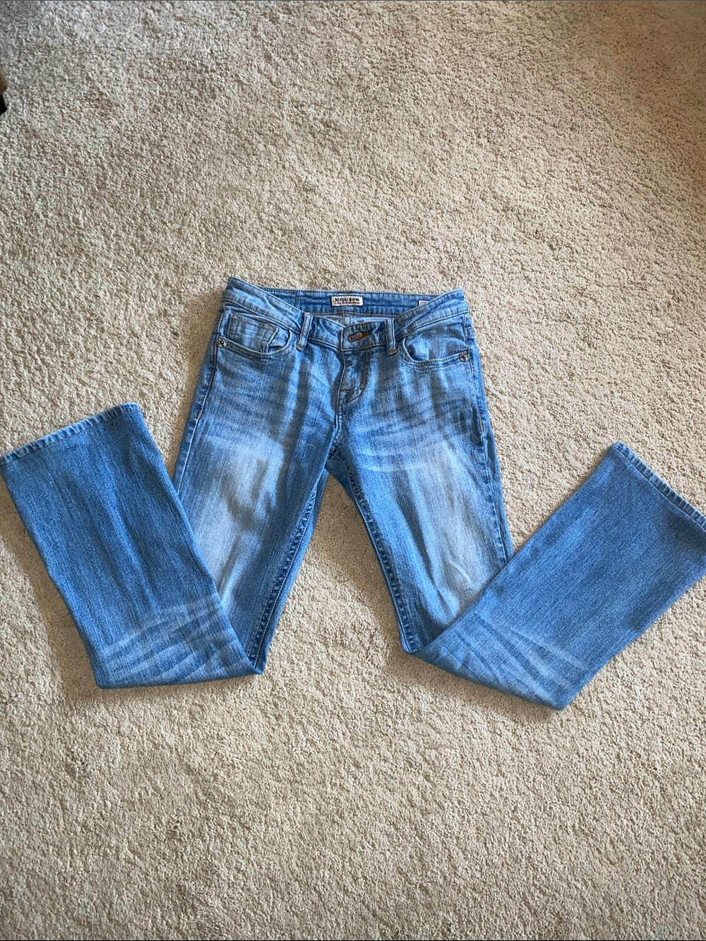 Light Blue Women's Bootcut Jeans - MEK